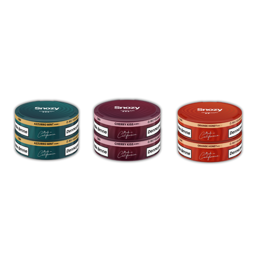 2-Pack Snozy CBN Snus